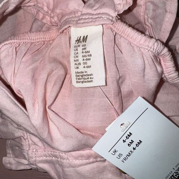 New H&M 4-6M Pink Dress - Picture 4 of 4